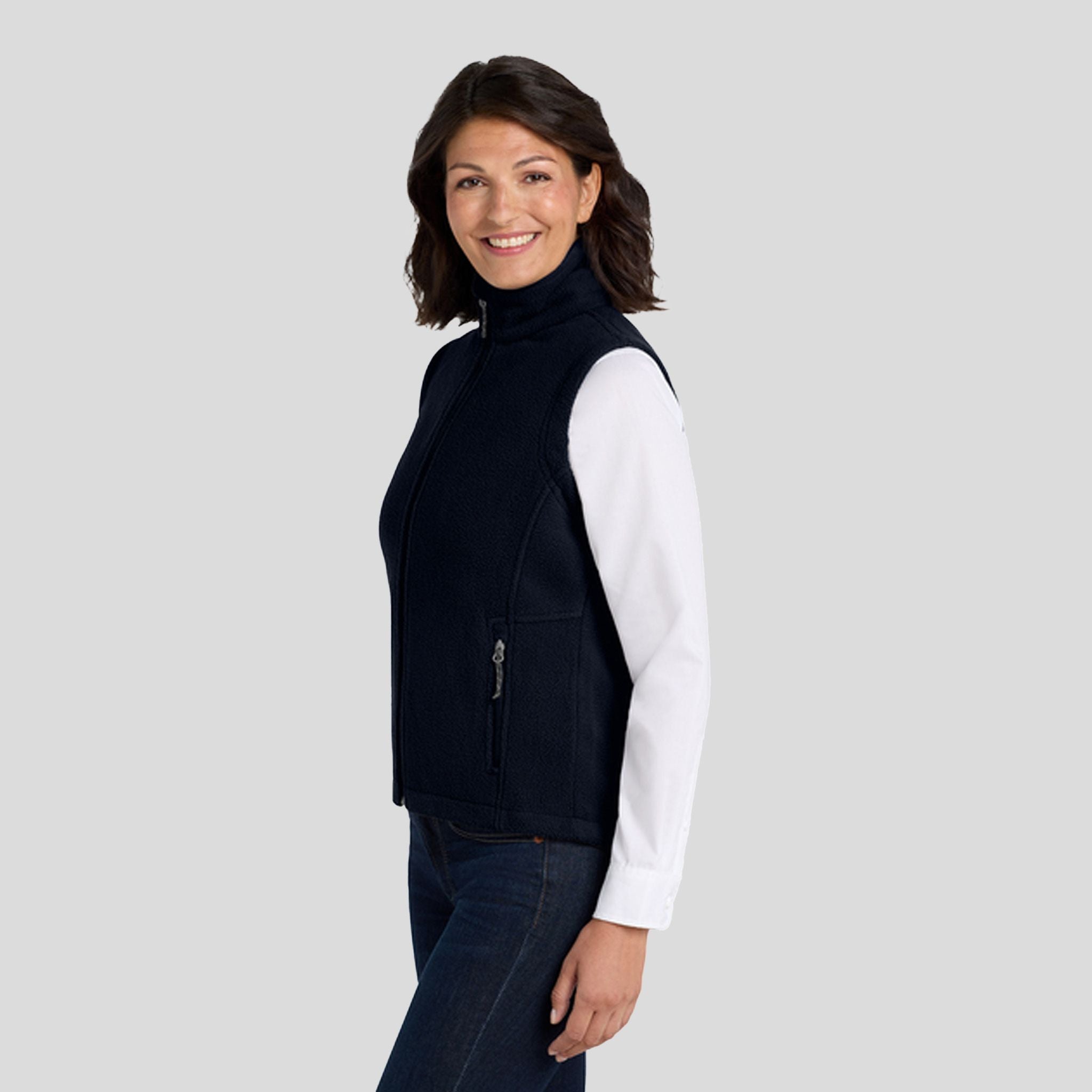 Women's Value Fleece Vest | True Navy