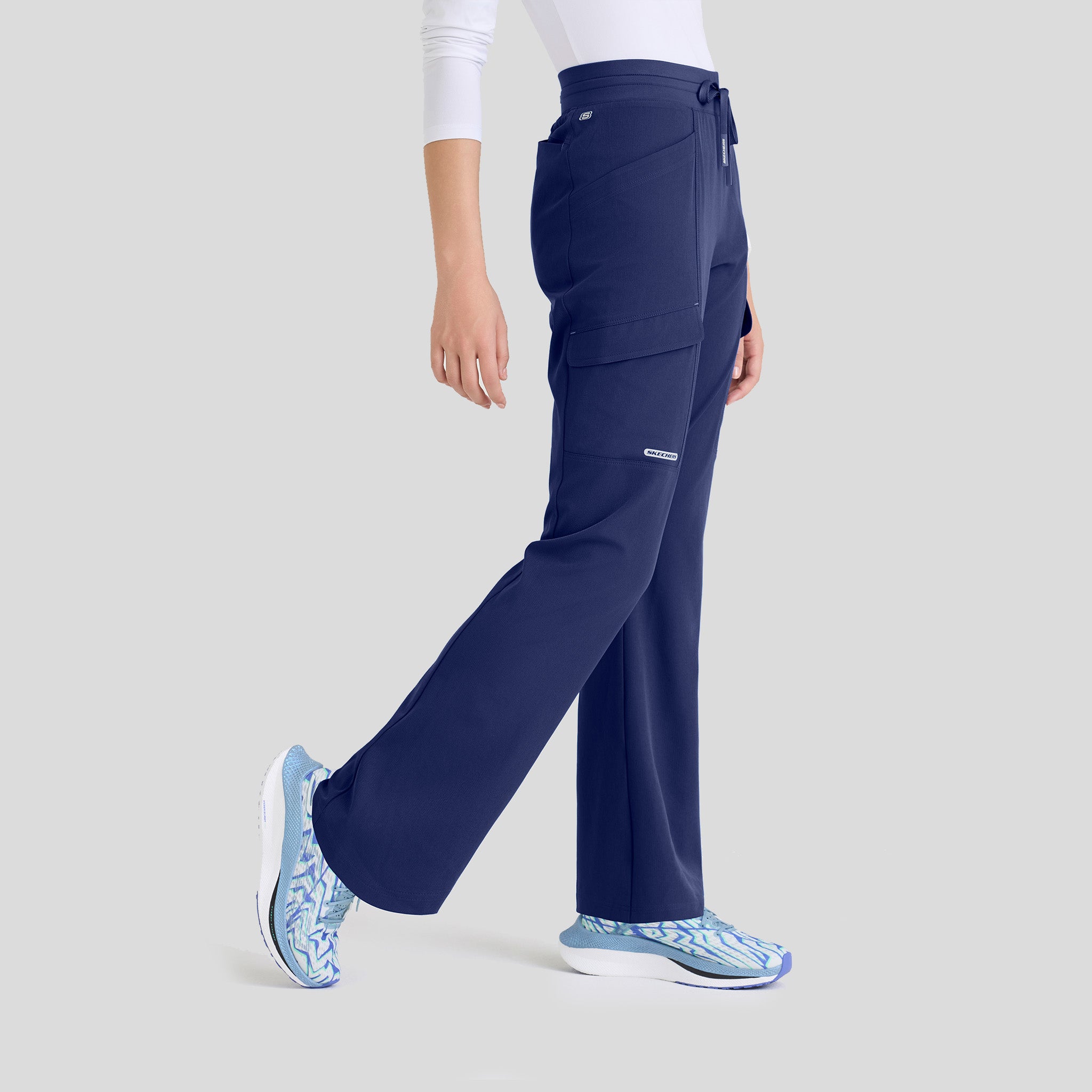 Reward 5 Pocket High Rise Fit & Flare Pant | Navy
