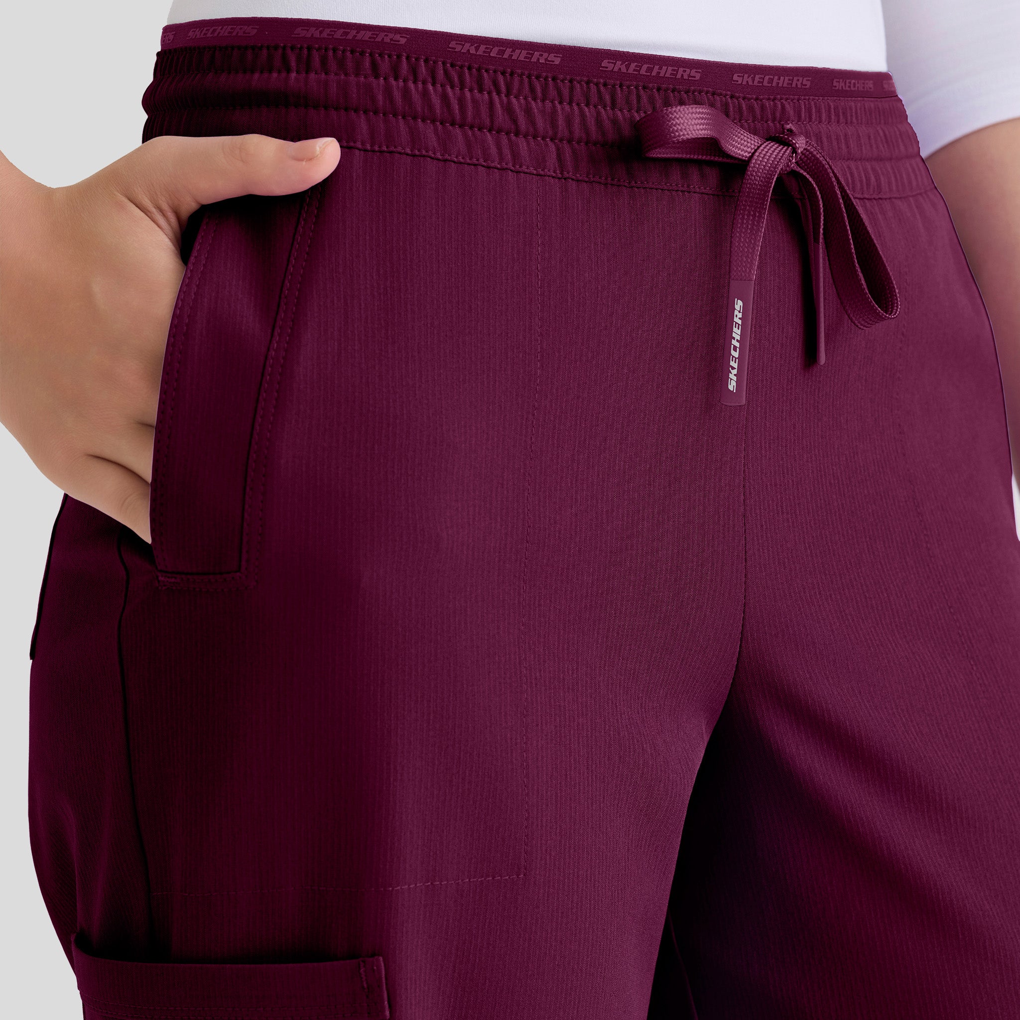 Honor 6 Pocket Straight Leg Pant | Wine