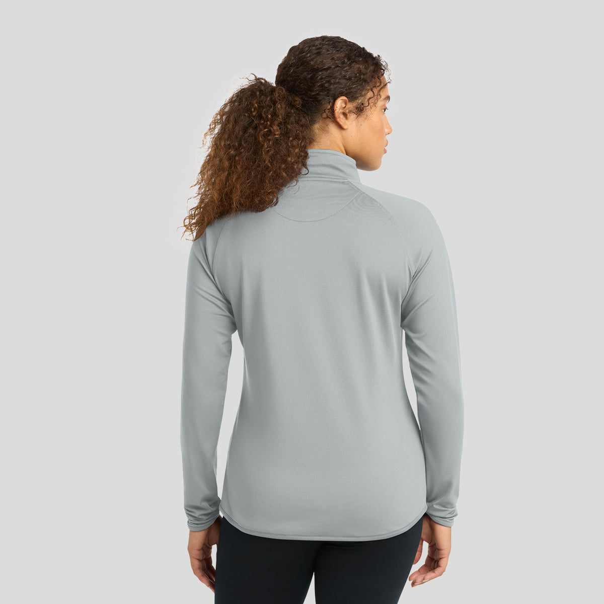 Women's Sport-Wickยฎ Stretch 1/4-Zip Pullover | Silver