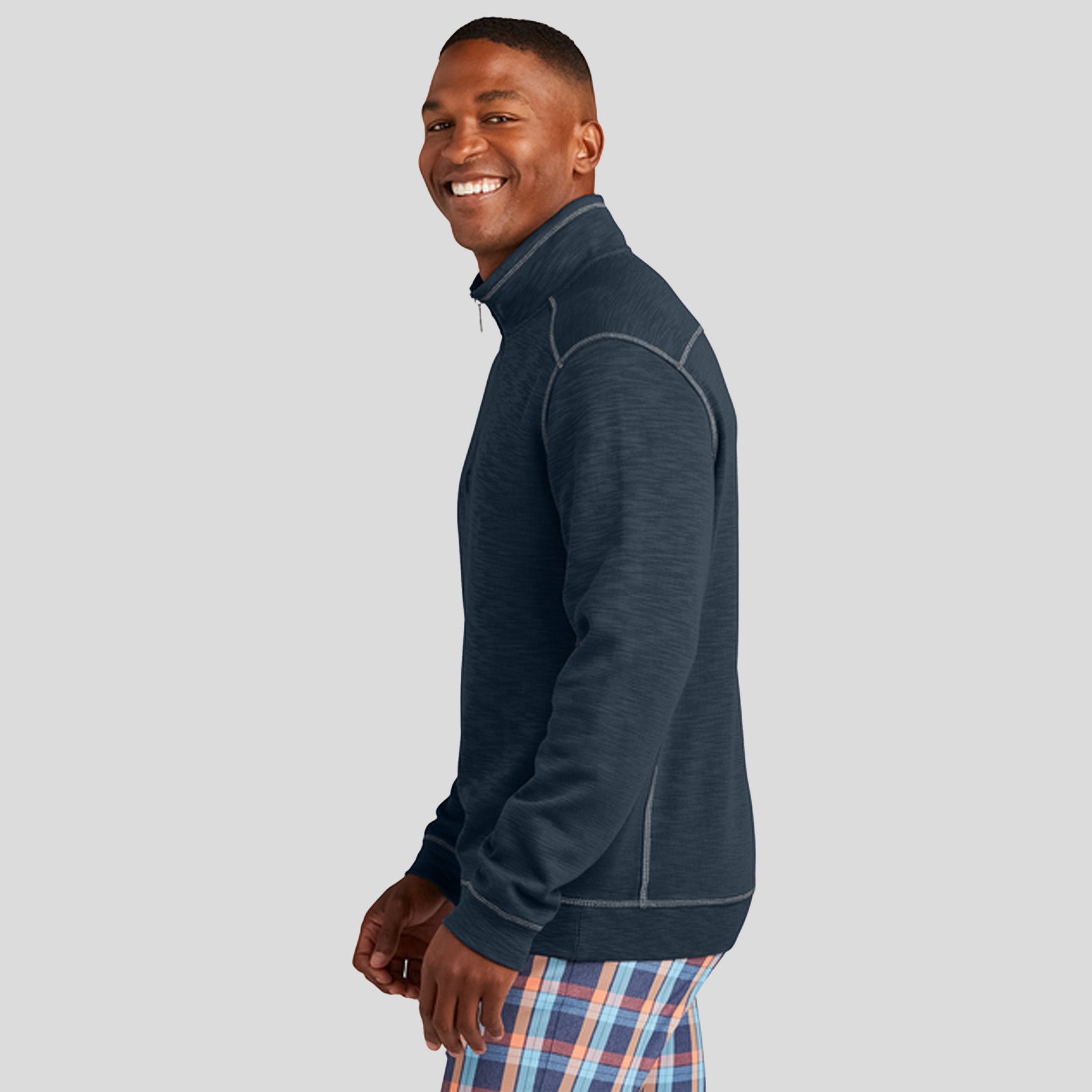 Men's Tobago Bay 1/2-Zip | Blue Note