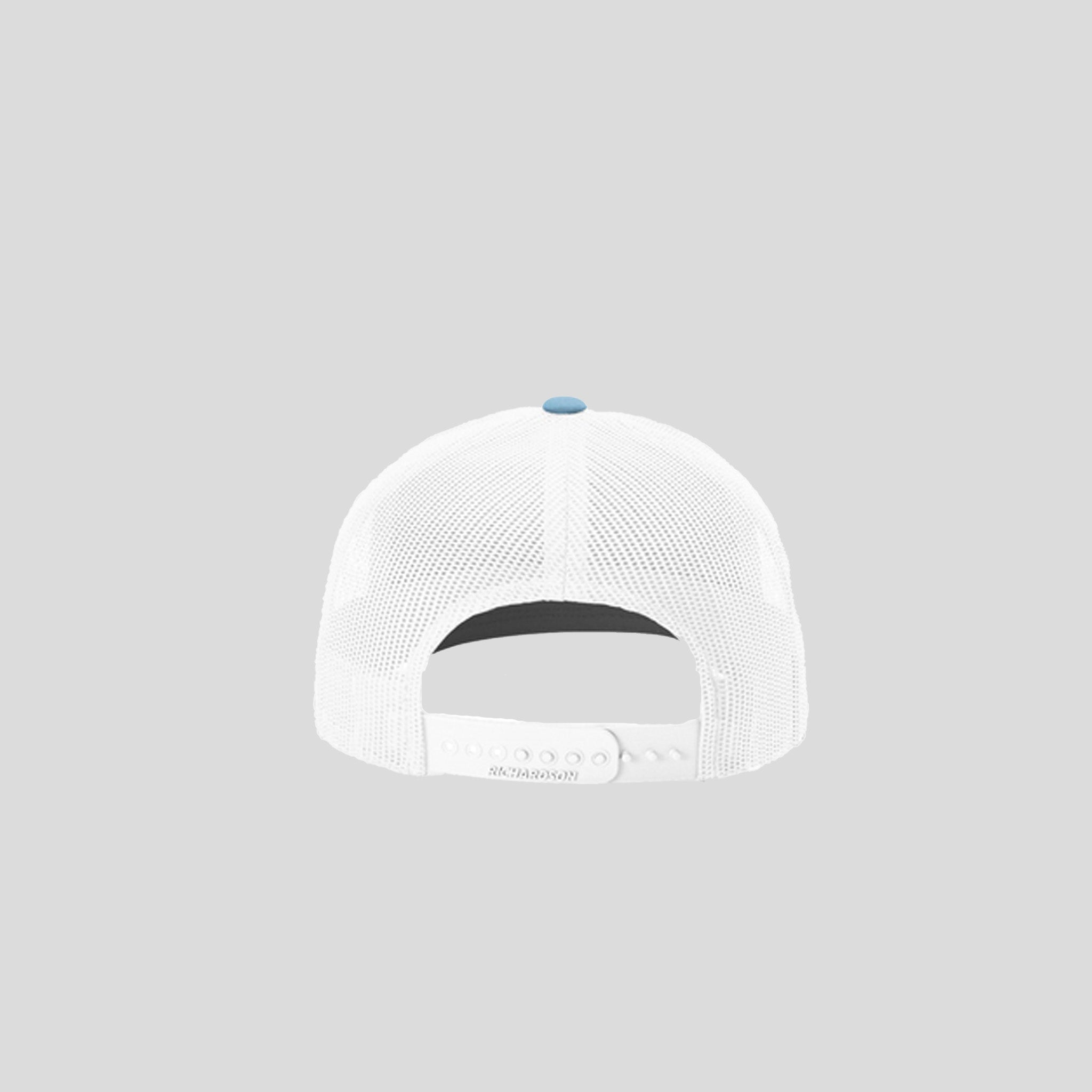 Richardson Trucker Cap | Columbia Blue/White