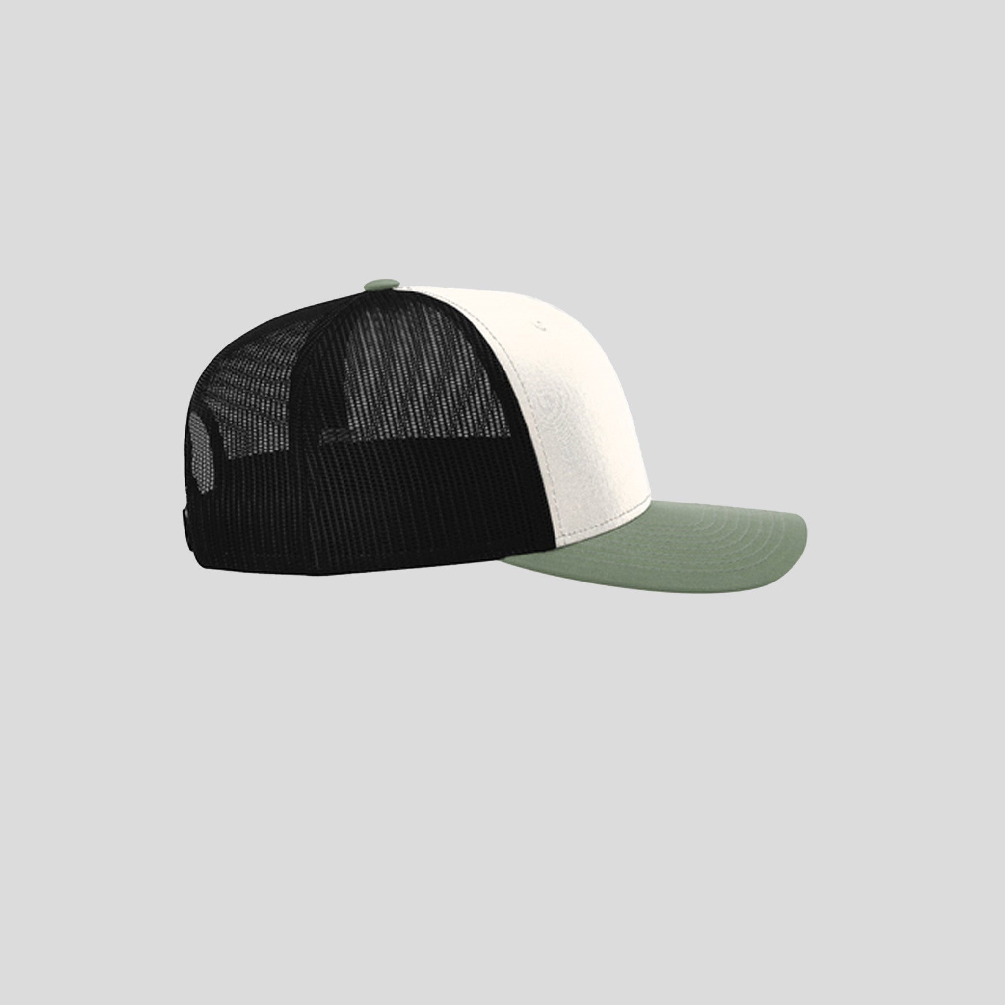 Richardson Trucker Cap | Cream/Black/Loden