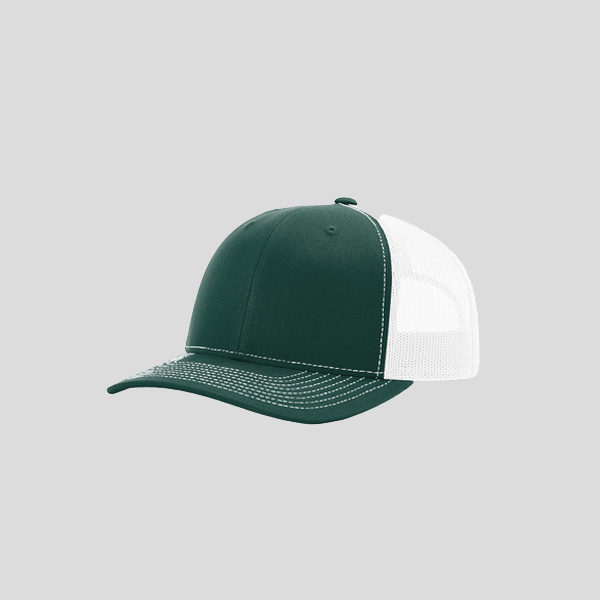 Richardson Trucker Cap | Dark Green/White