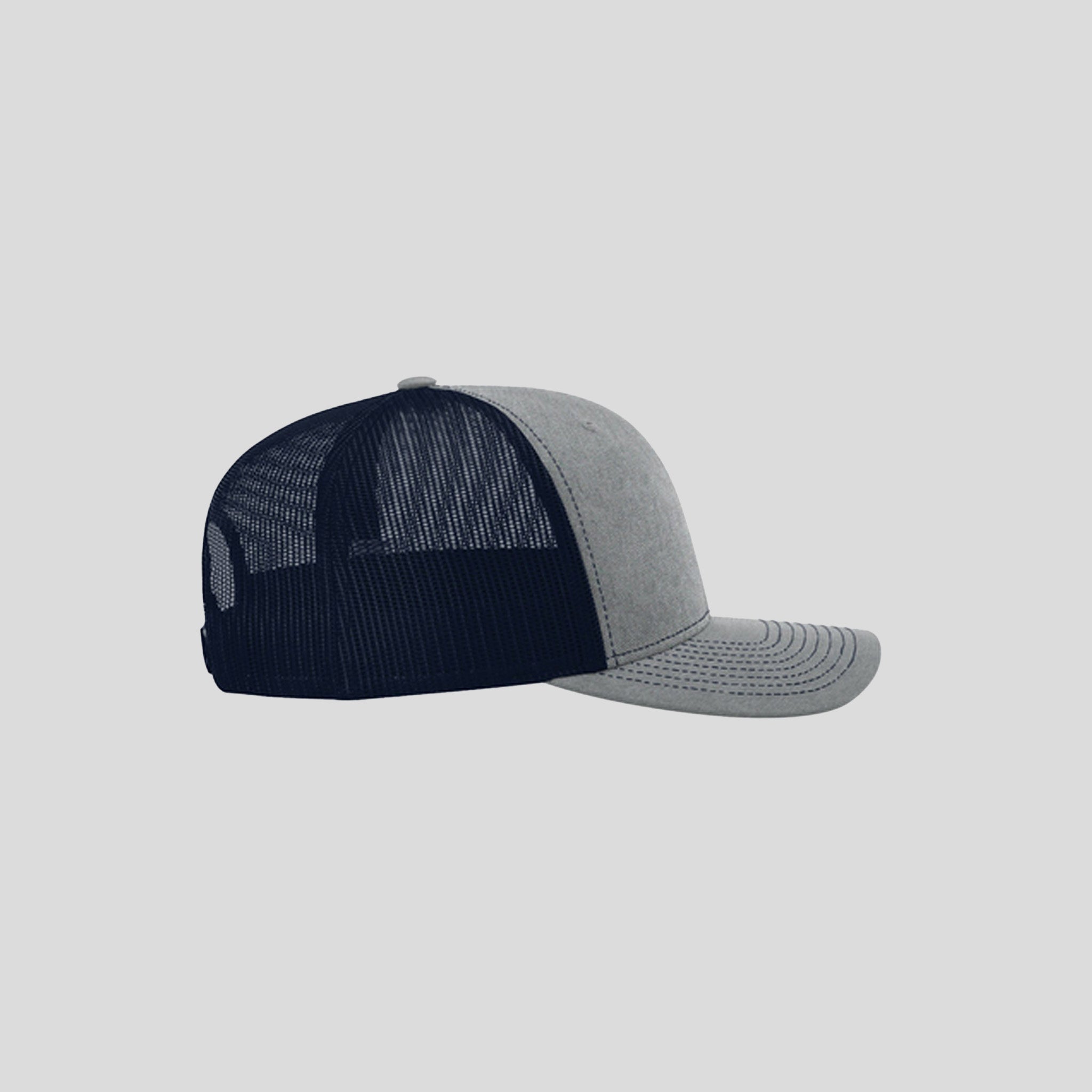Richardson Trucker Cap | Heather Grey/Navy