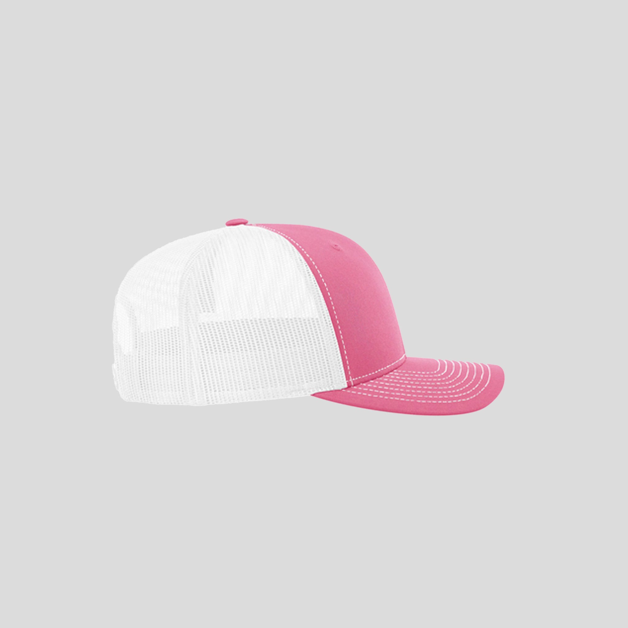 Richardson Trucker Cap | Hot Pink/White