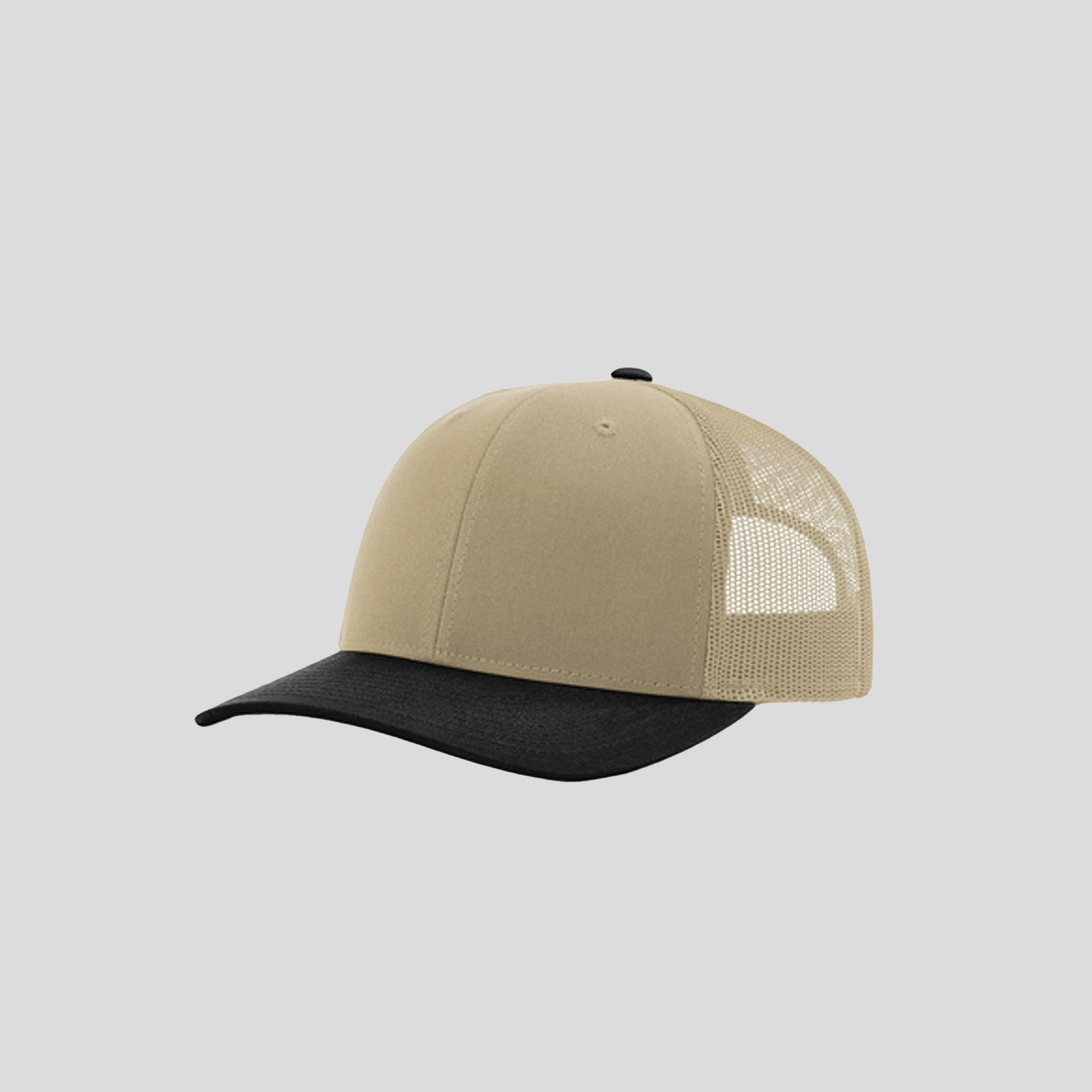Richardson Trucker Cap | Khaki/Khaki/Black