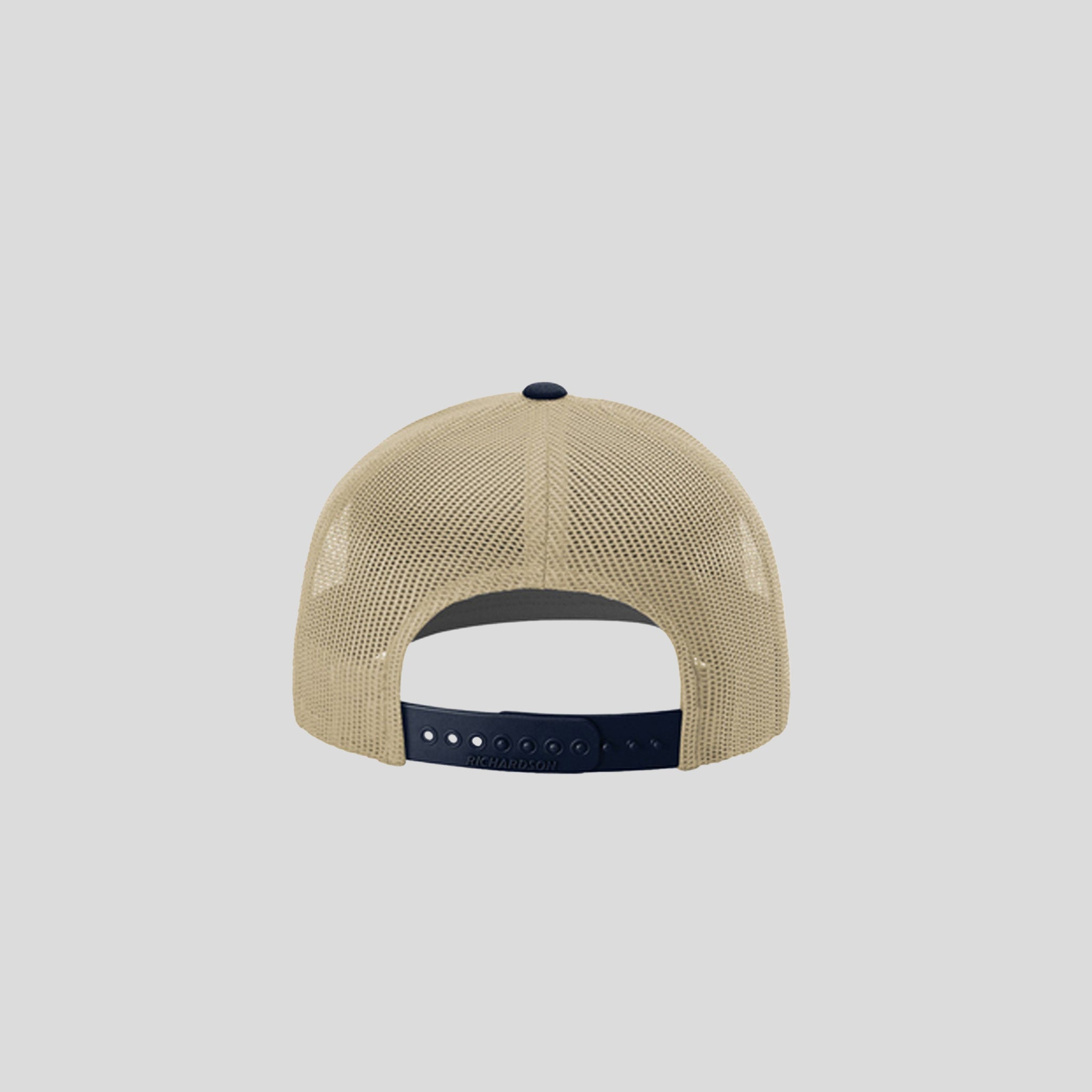 Richardson Trucker Cap | Khaki/Khaki/Navy