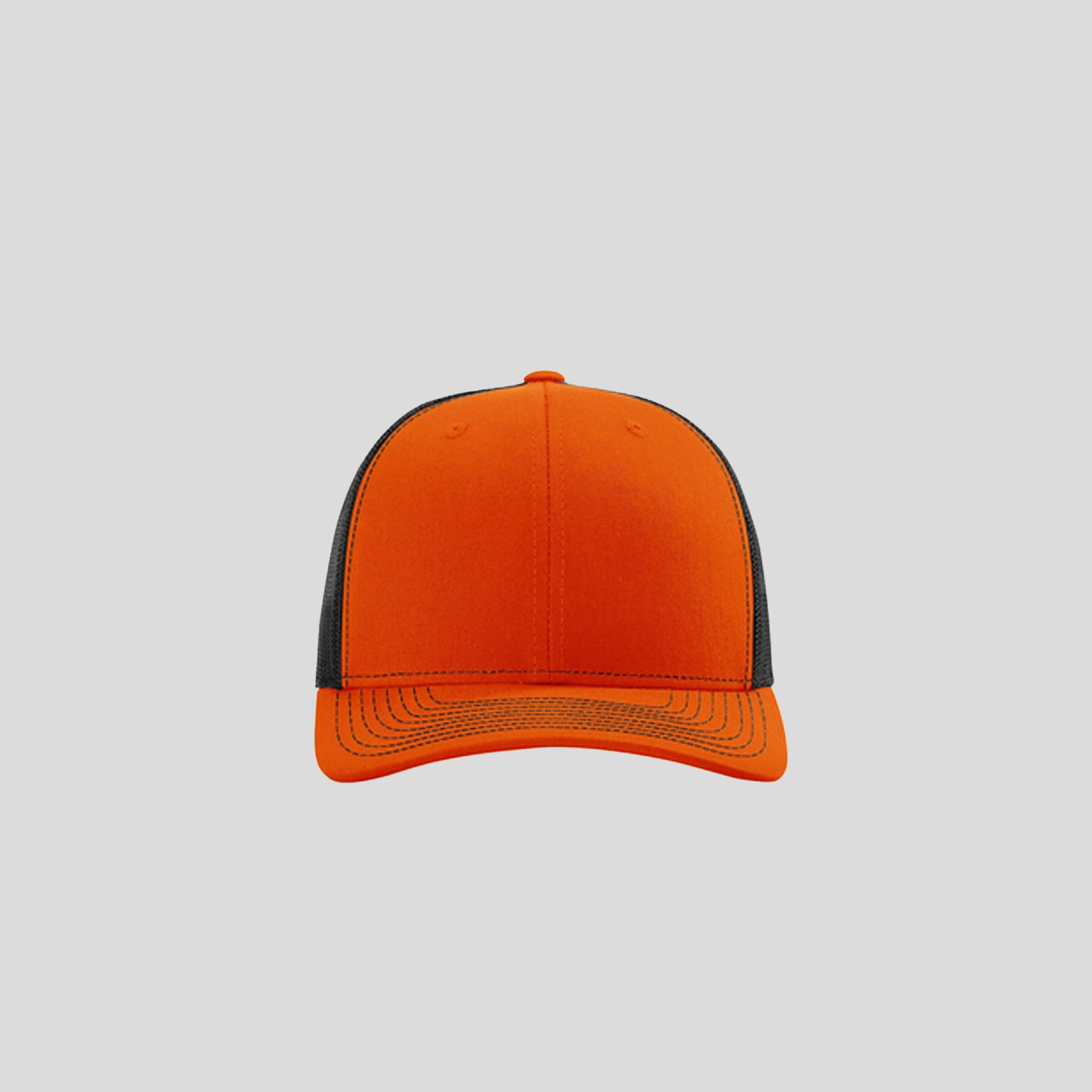 Richardson Trucker Cap | Orange/Black