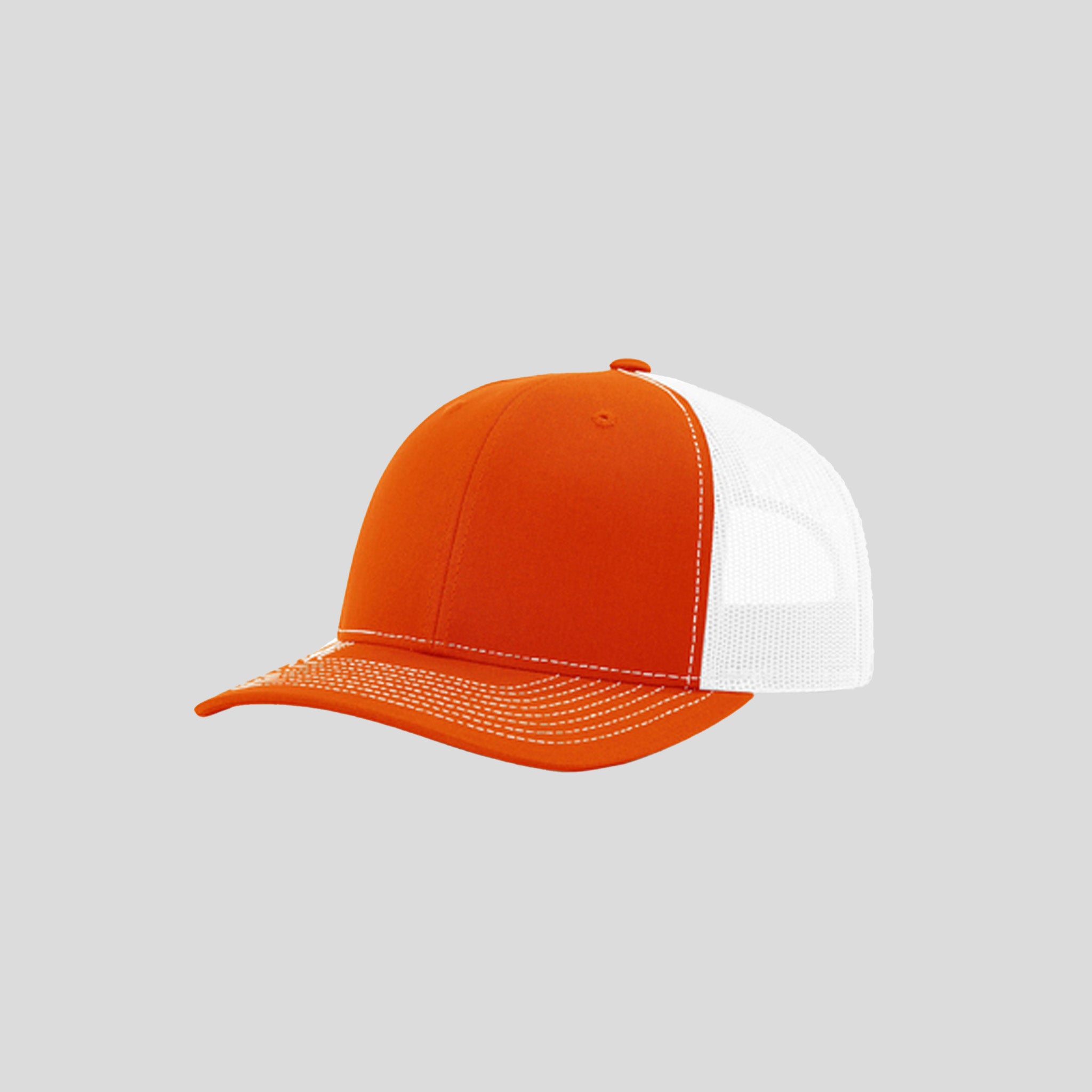 Richardson Trucker Cap | Orange/White