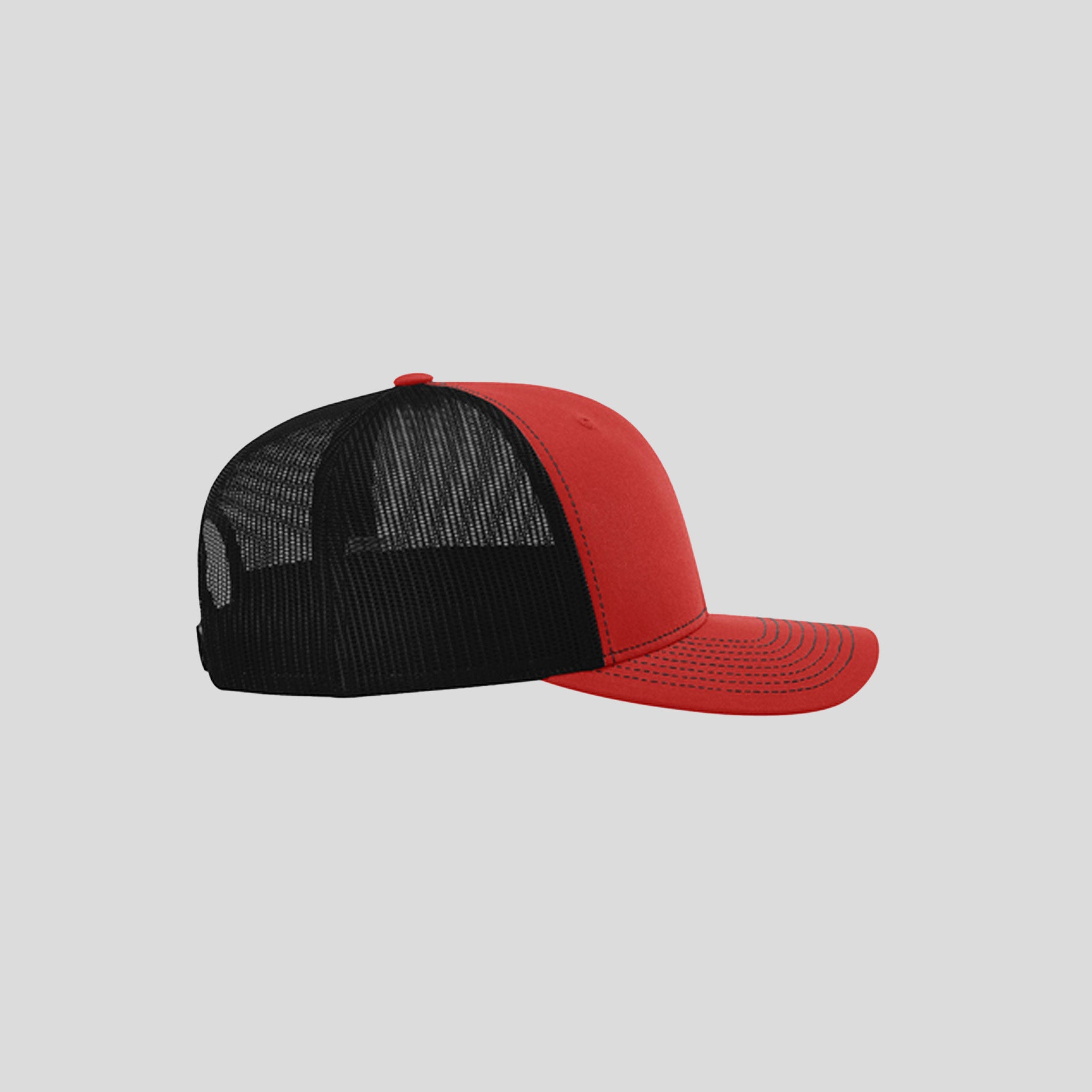 Richardson Trucker Cap | Red/Black