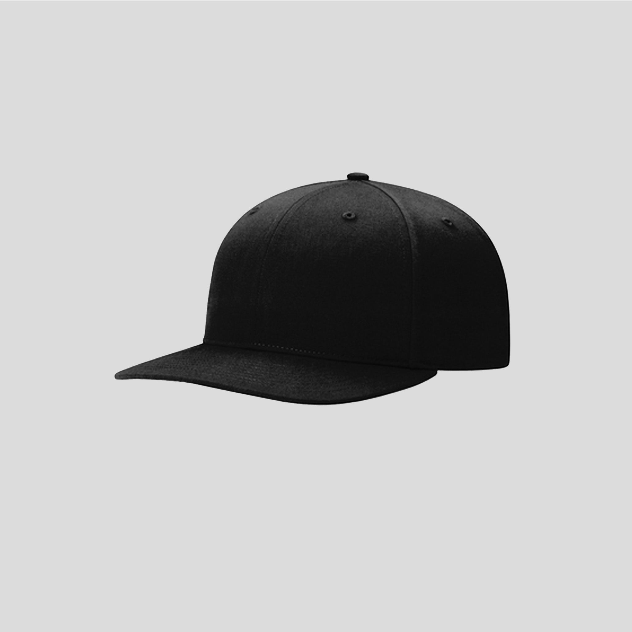 Solid Twill Trucker Hat | Black