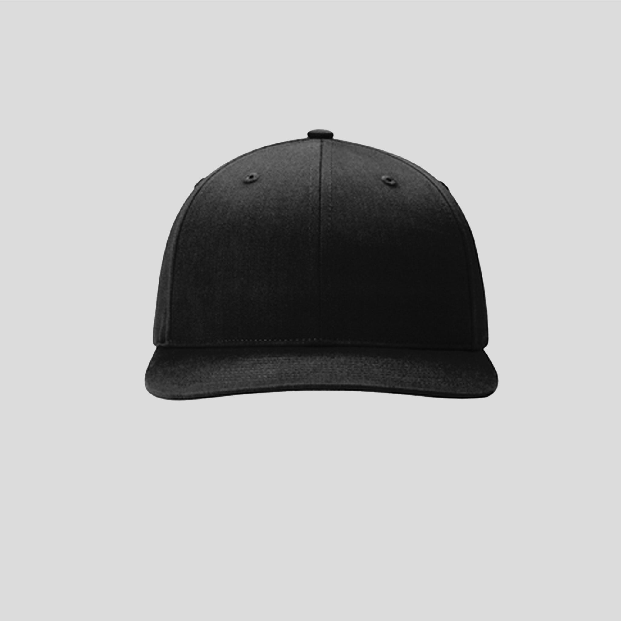 Solid Twill Trucker Hat | Black