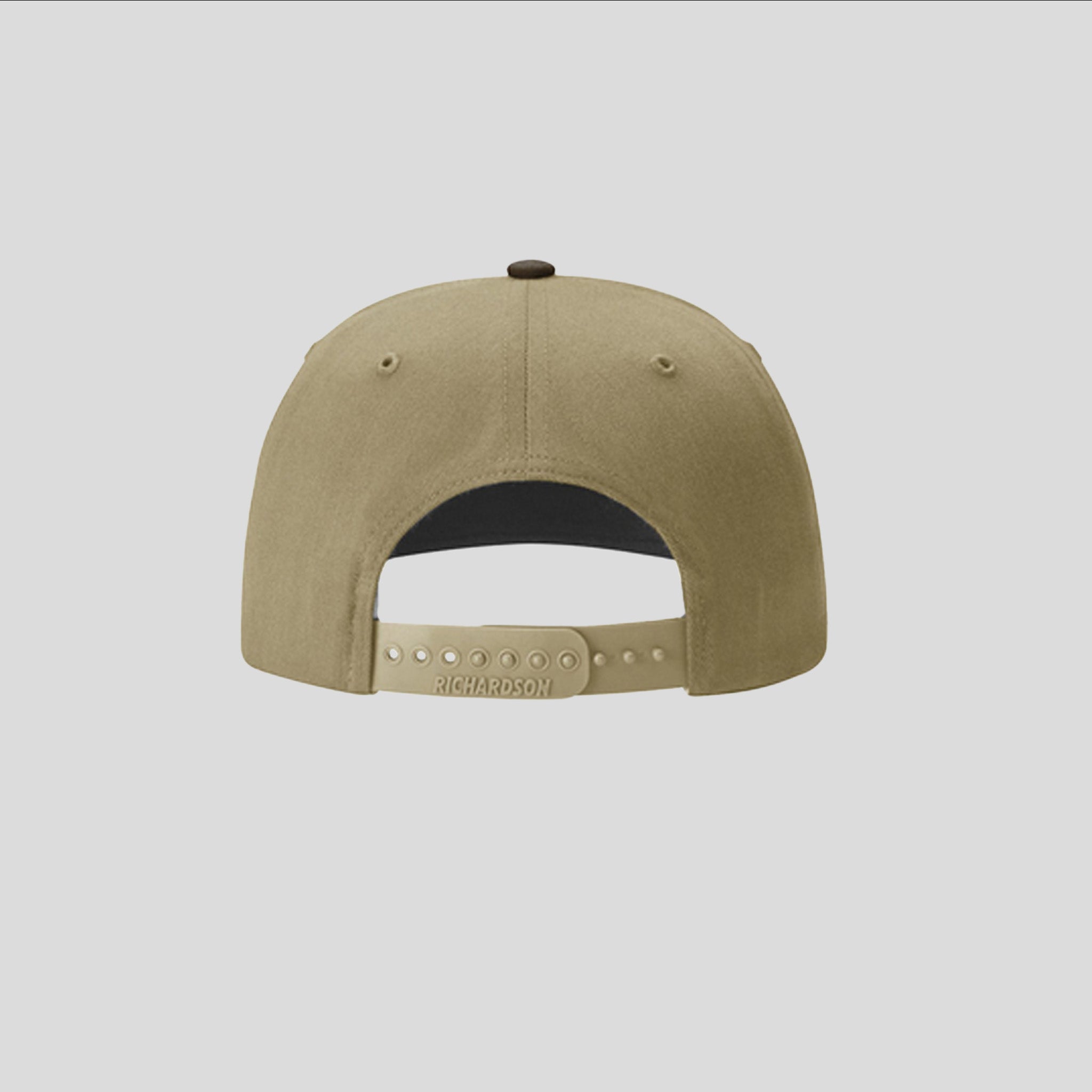 Solid Twill Trucker Hat | Brown/Khaki