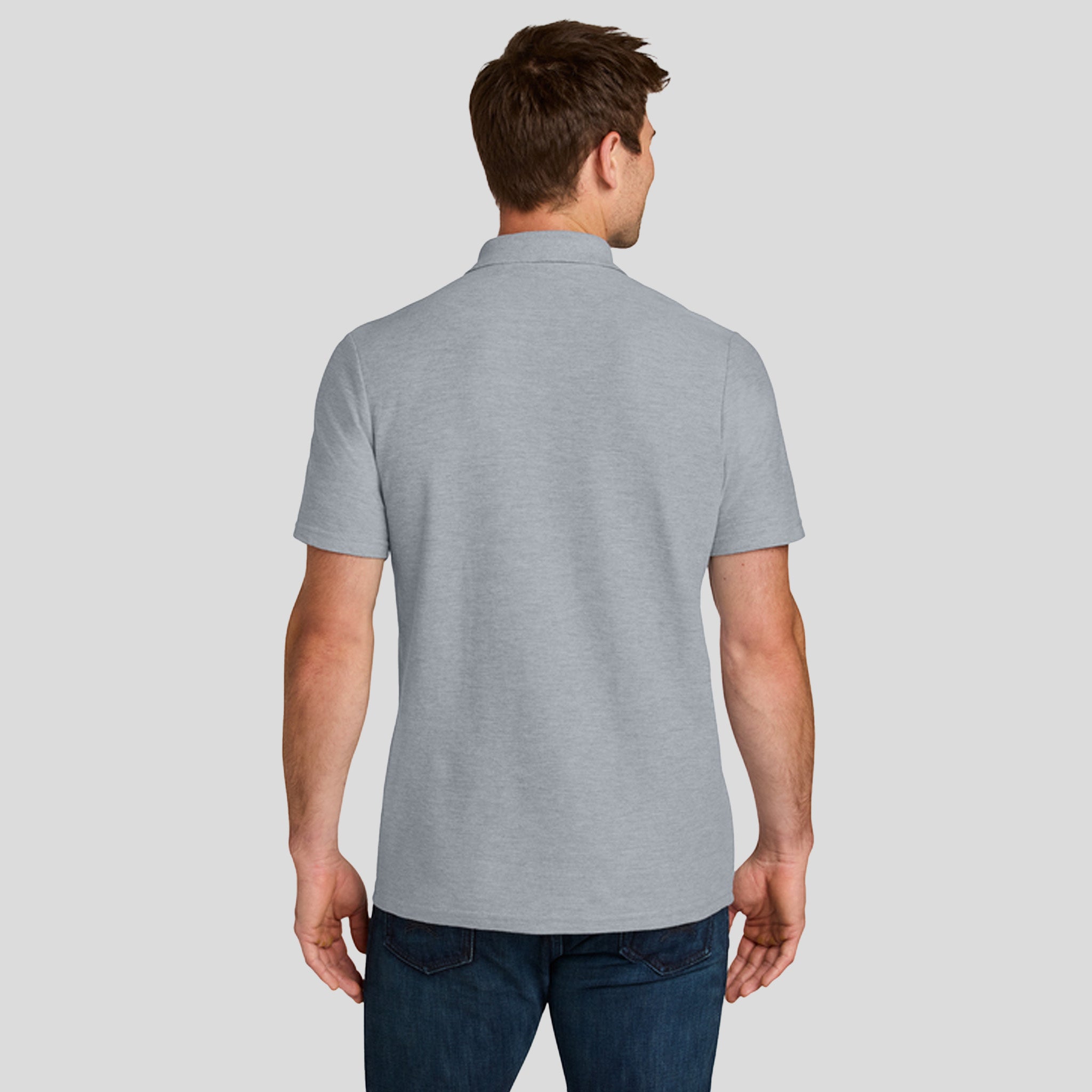 Gildanยฎ Softstyleยฎ Pique Polo | Ring Spun Sport Grey
