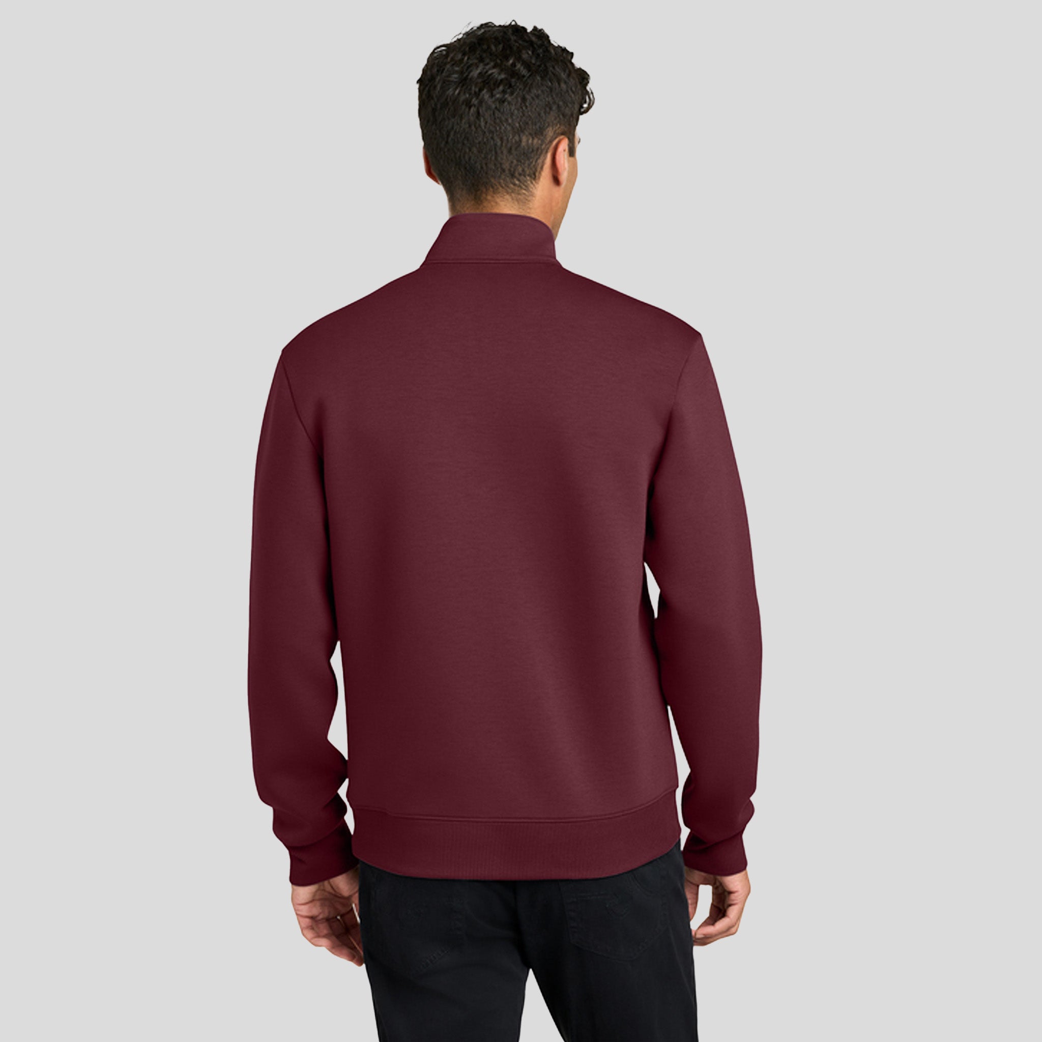 Soft Spacer 1/4-Zip | Burgundy