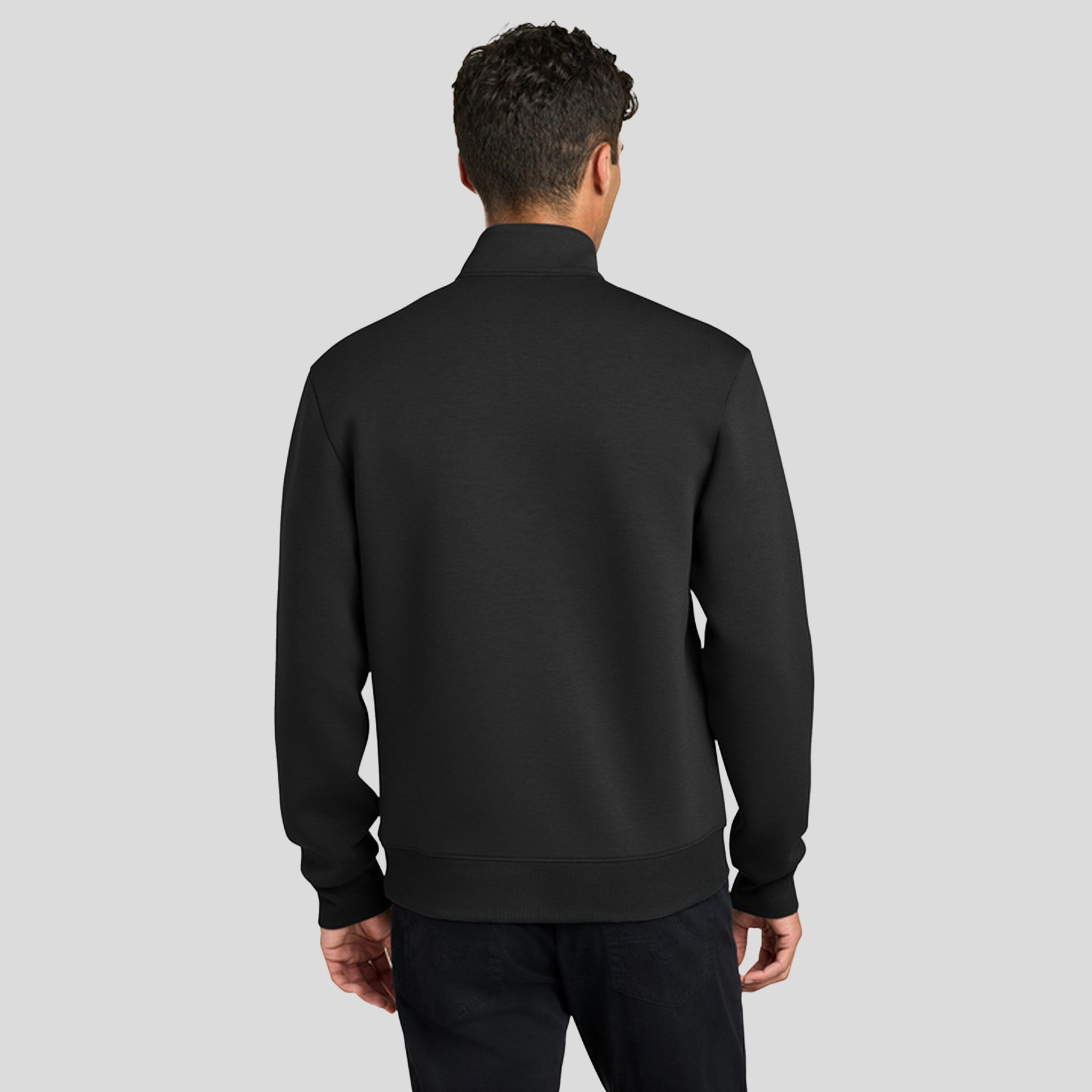 Soft Spacer 1/4-Zip | Deep Black
