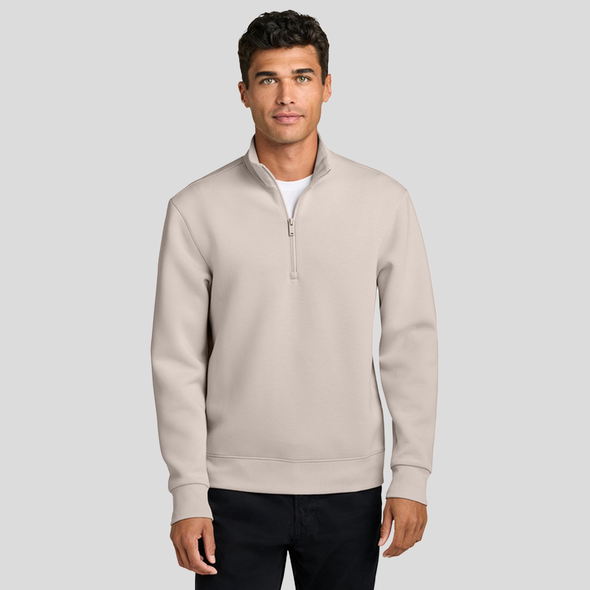 Soft Spacer 1/4-Zip | Warm Quartz