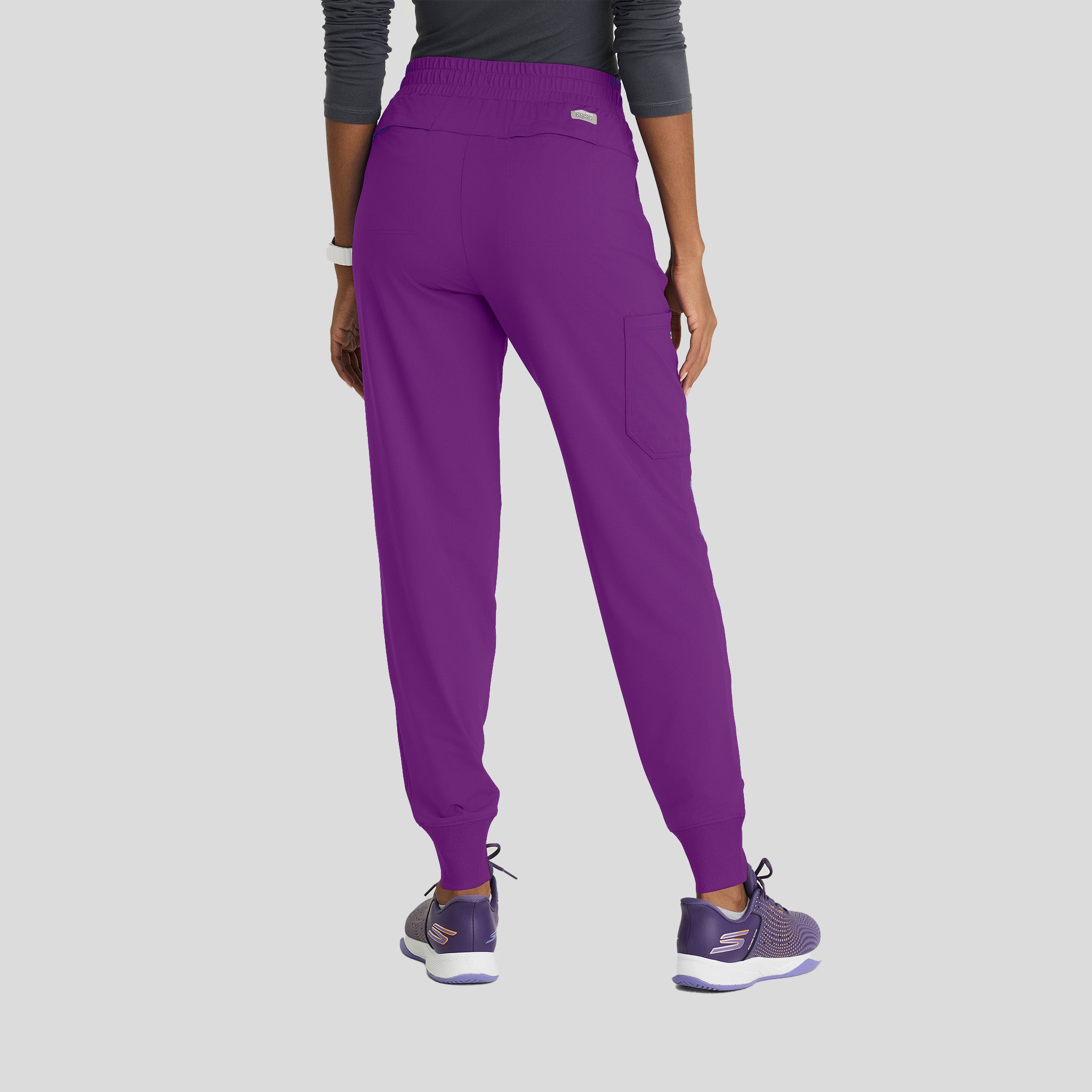 Pace 5-Pocket Ribbed Cuff Jogger | Violet Burst