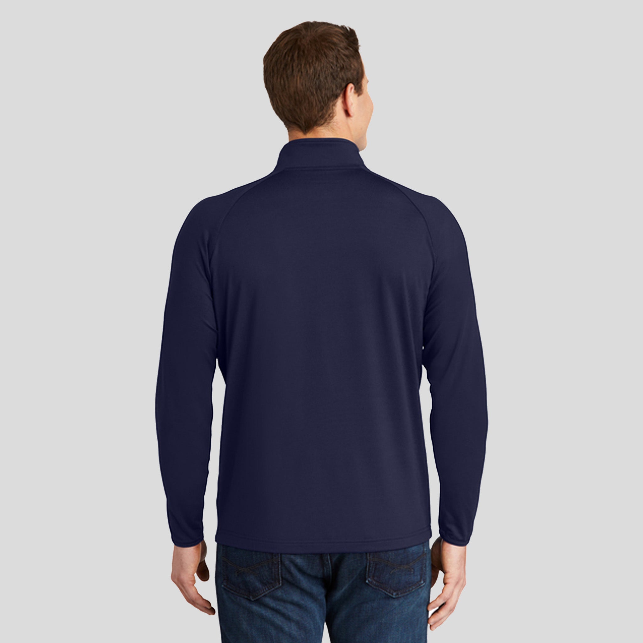 Sport-Wickยฎ Stretch 1/4-Zip Pullover | True Navy