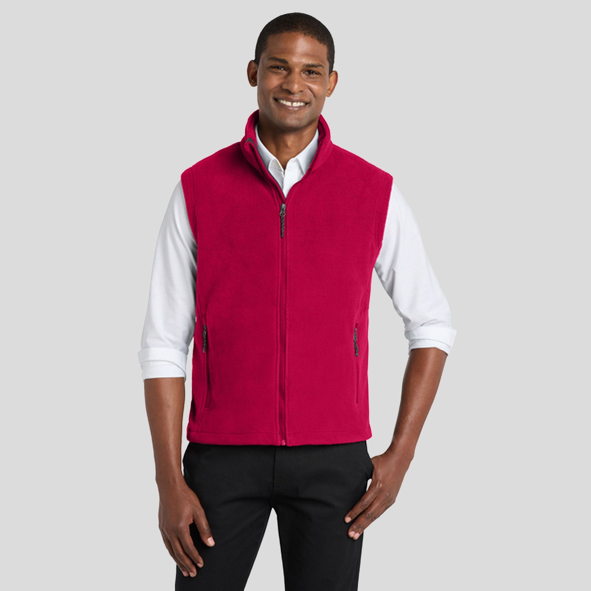Value Fleece Vest | True Red