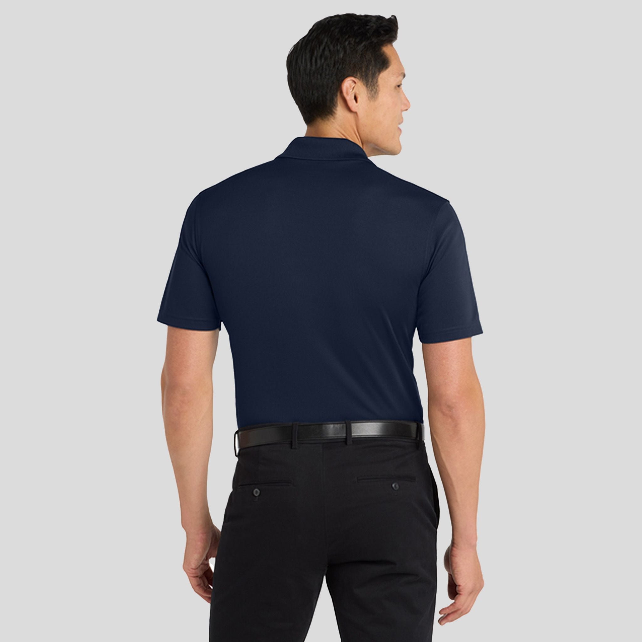 Dry Zoneยฎ UV Micro-Mesh Pocket Polo | River Blue Navy