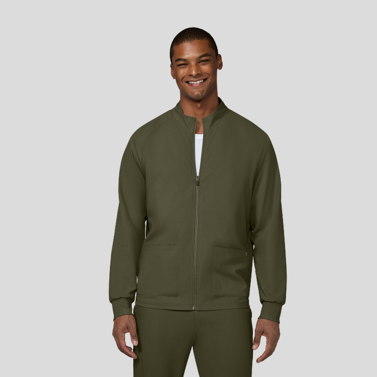 Alpha Mens Jacket | Olive Green