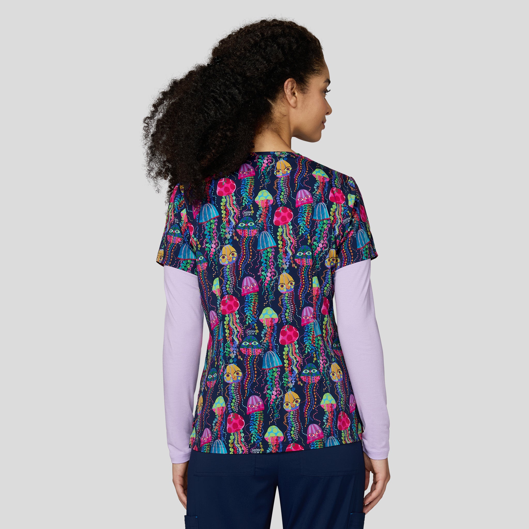 Artists Series Leslie Top | Jellyfish Eyes