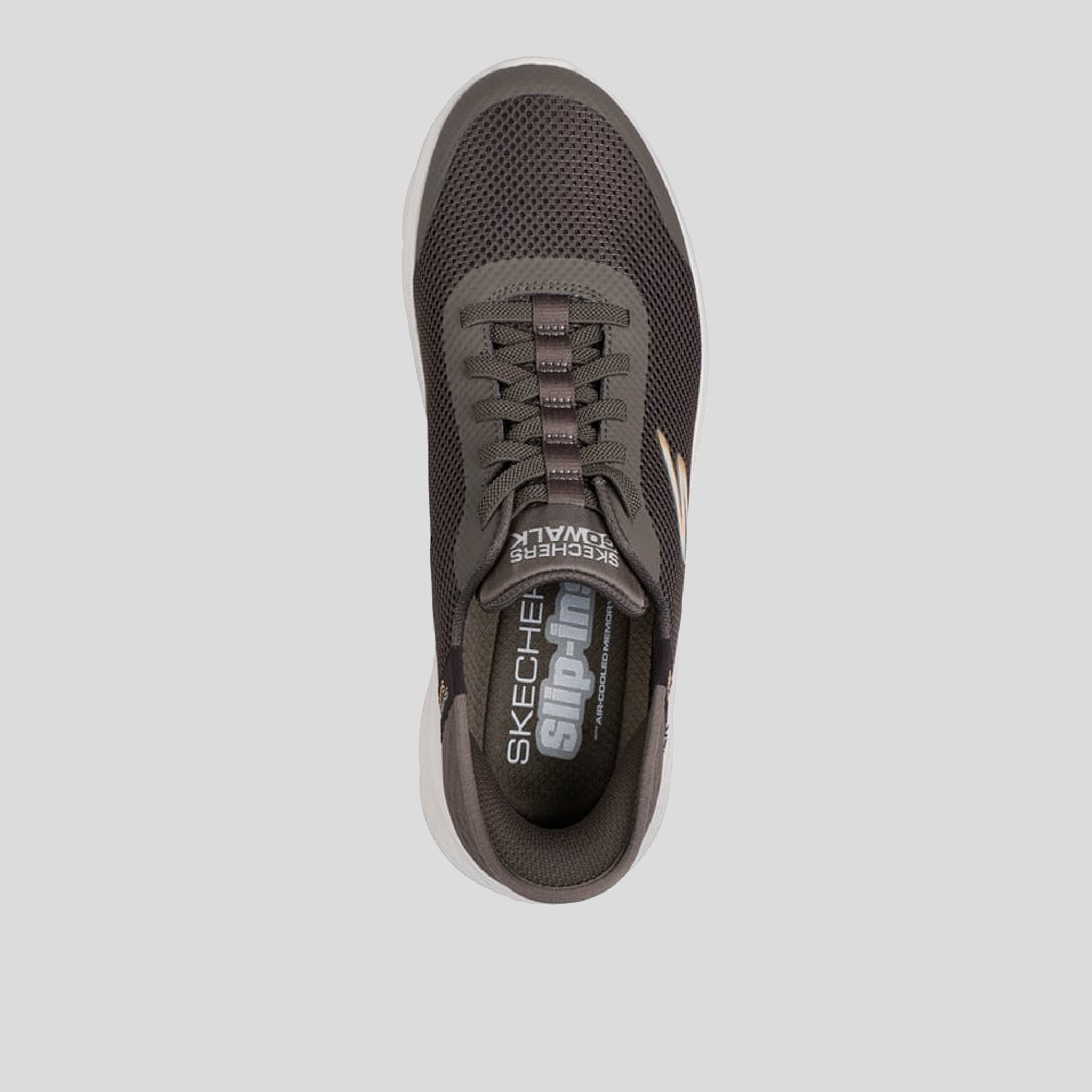 Men's Skechers Slip-ins: GO WALK Flex - Hands Up | Brown
