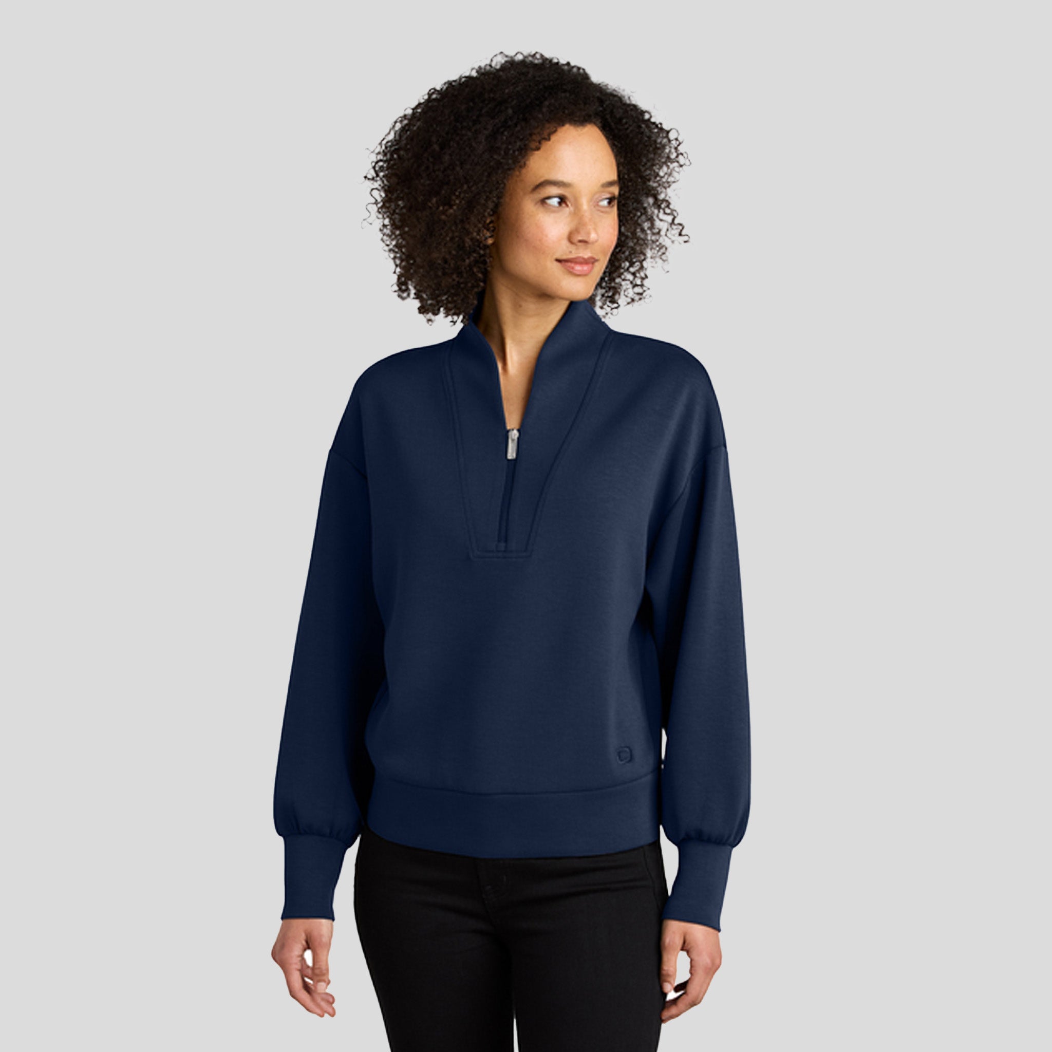 Women’s Transcend 1/4-Zip | River Blue Navy