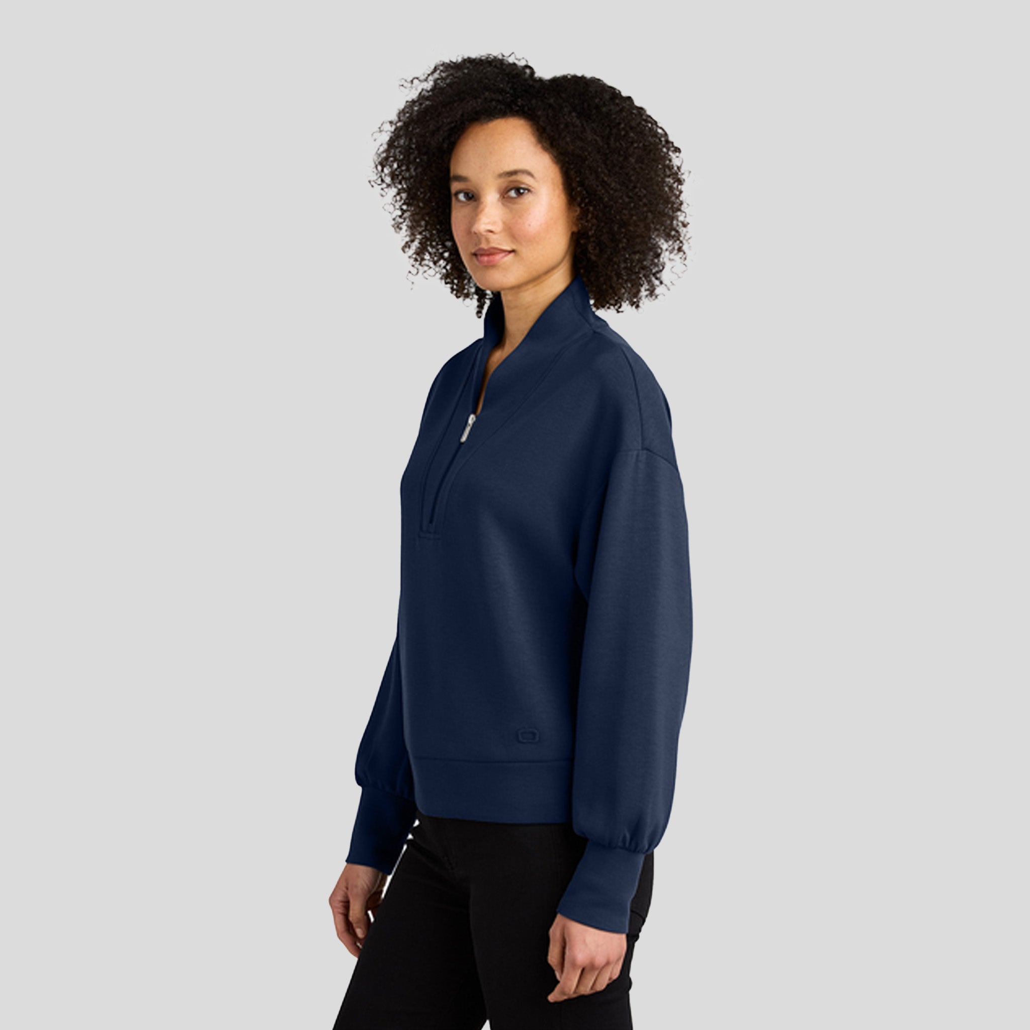 Women’s Transcend 1/4-Zip | River Blue Navy