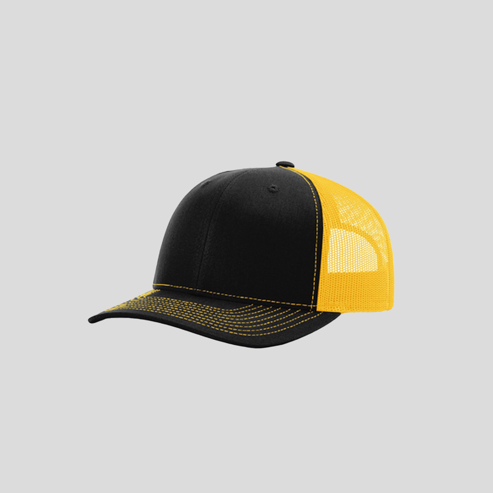 Richardson Trucker Cap | Black/Gold