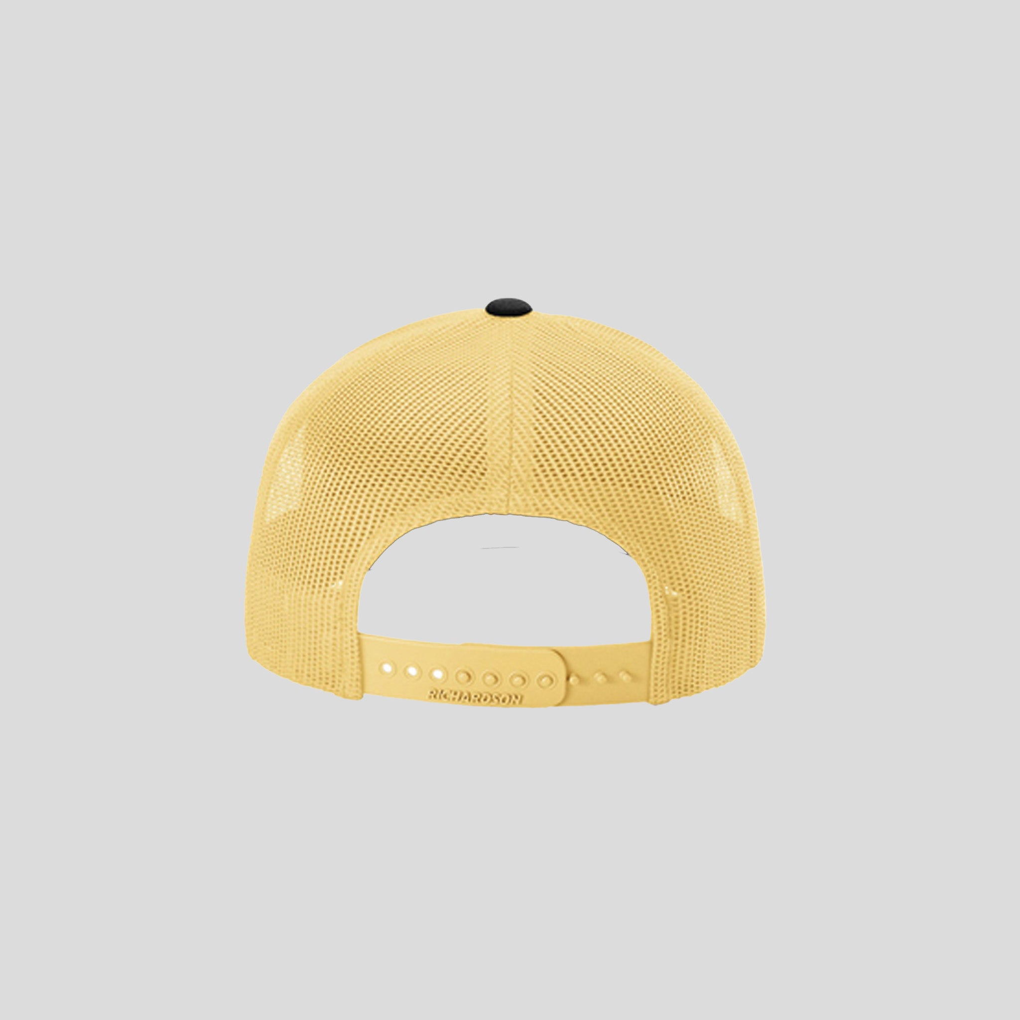 Richardson Trucker Cap | Black/Vegas Gold