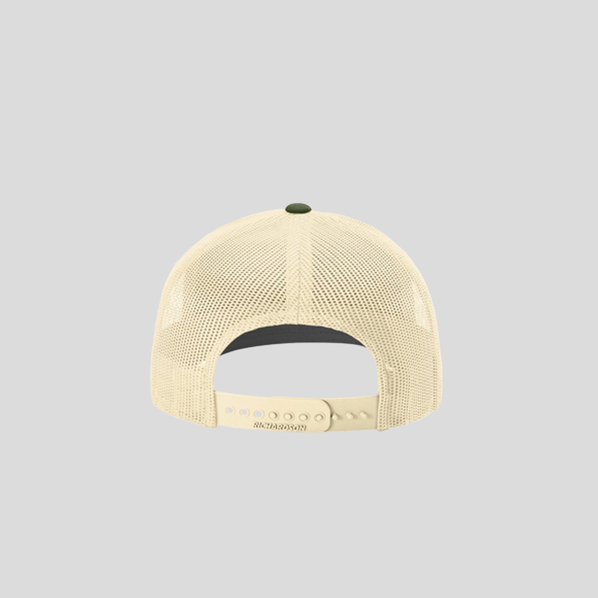 Richardson Trucker Cap | Heather Grey/Birch/Army Olive