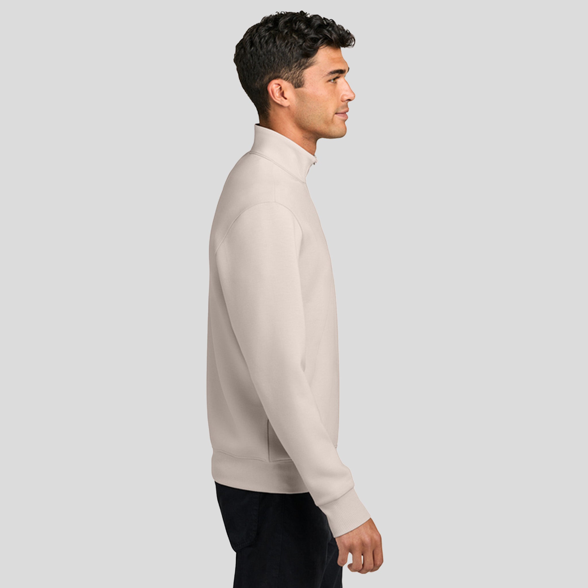 Soft Spacer 1/4-Zip | Warm Quartz